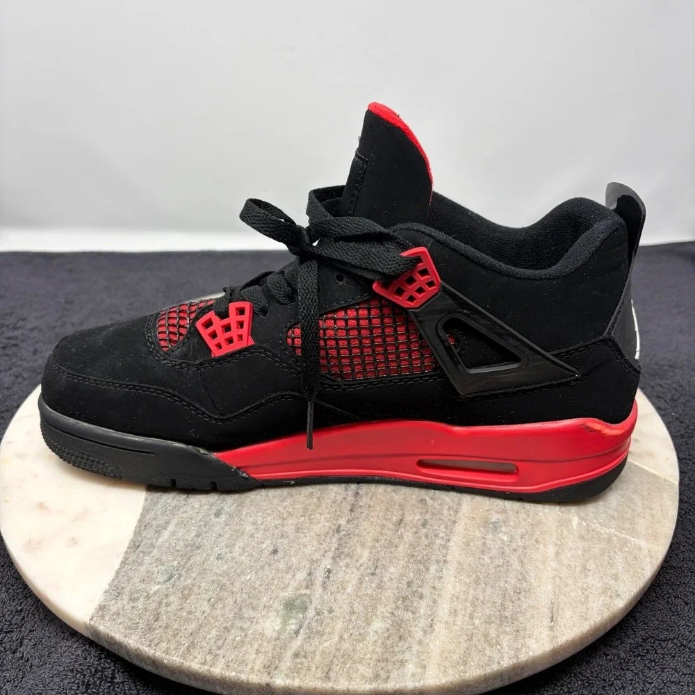 Jordan Air Jordan 4‎ Retro Red Thunder Black Crimson Mens Size 9.5 CT8527-016